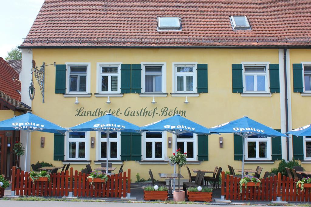 Landhotel Zum Boehm ロート エクステリア 写真